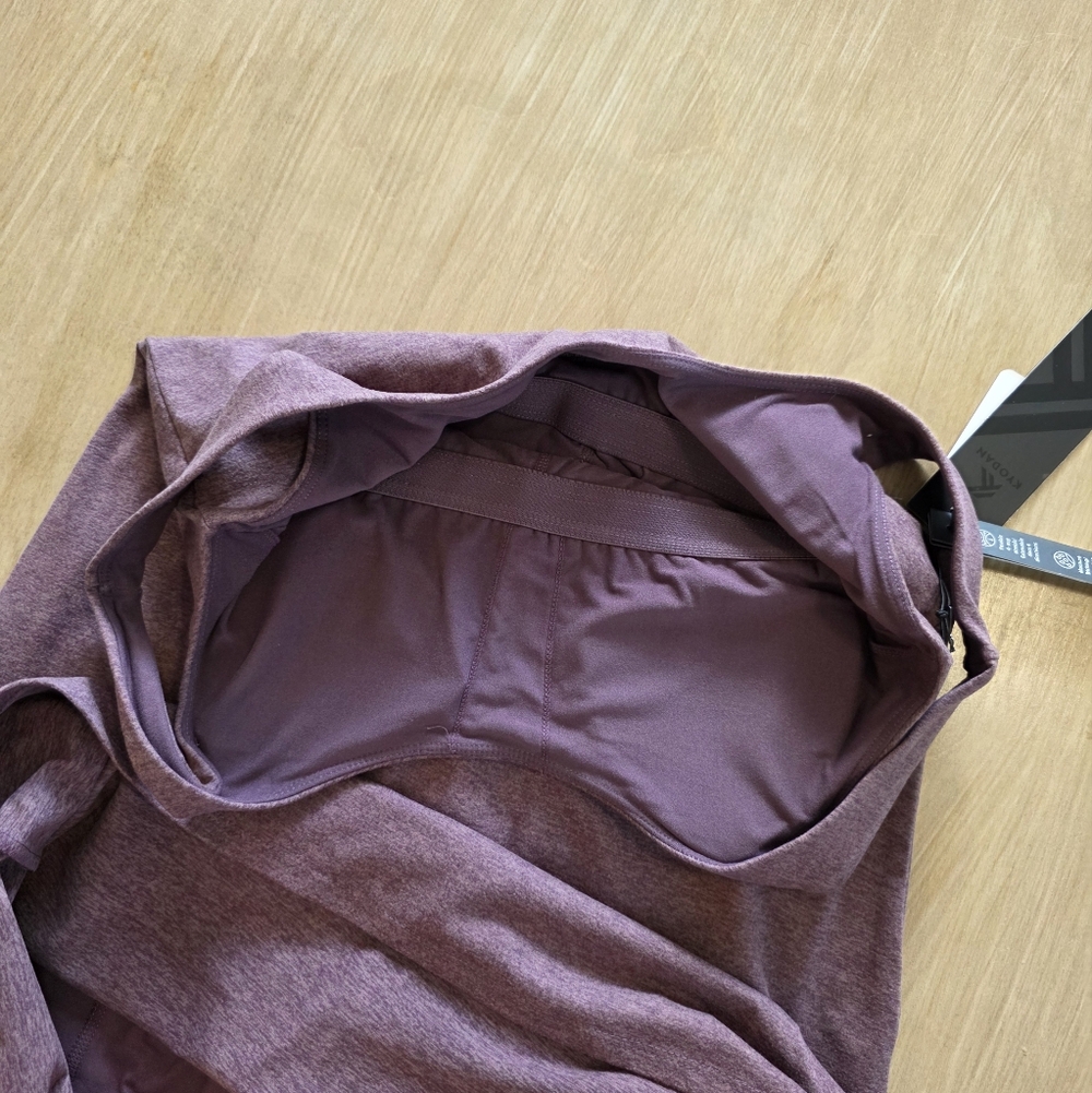 Kyodan Purple Athletic Dress Built-In Shorts Lined Tank Dress NWT - Picture 6 of 12